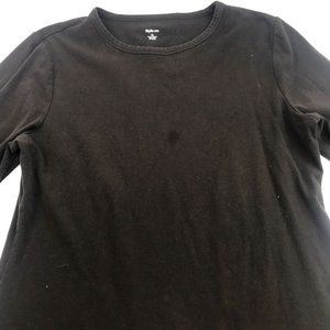 Style & Co Womens Long Sleeve Solid Brown Shirt XL